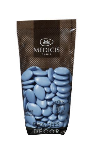 Dragées chocolat bleu ciel Patisdécor 500 g