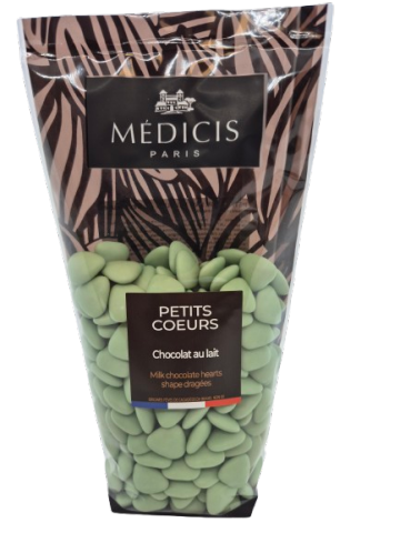 Petits C�urs Vert Sauge Mat